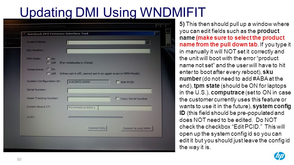 Hp dmifit tool download windows 10